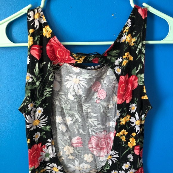 Floral Print Skater Dress - Picture 3 of 5